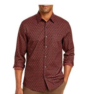 NWT Michael Kors Slim Fit Button Up Shirt Small